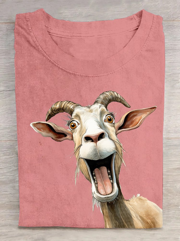 T-shirts Femmes Décontracté Imprimé d'Animal Été Quotidien Manches Courtes Régulier Régulier Élasticité moyenne Oui