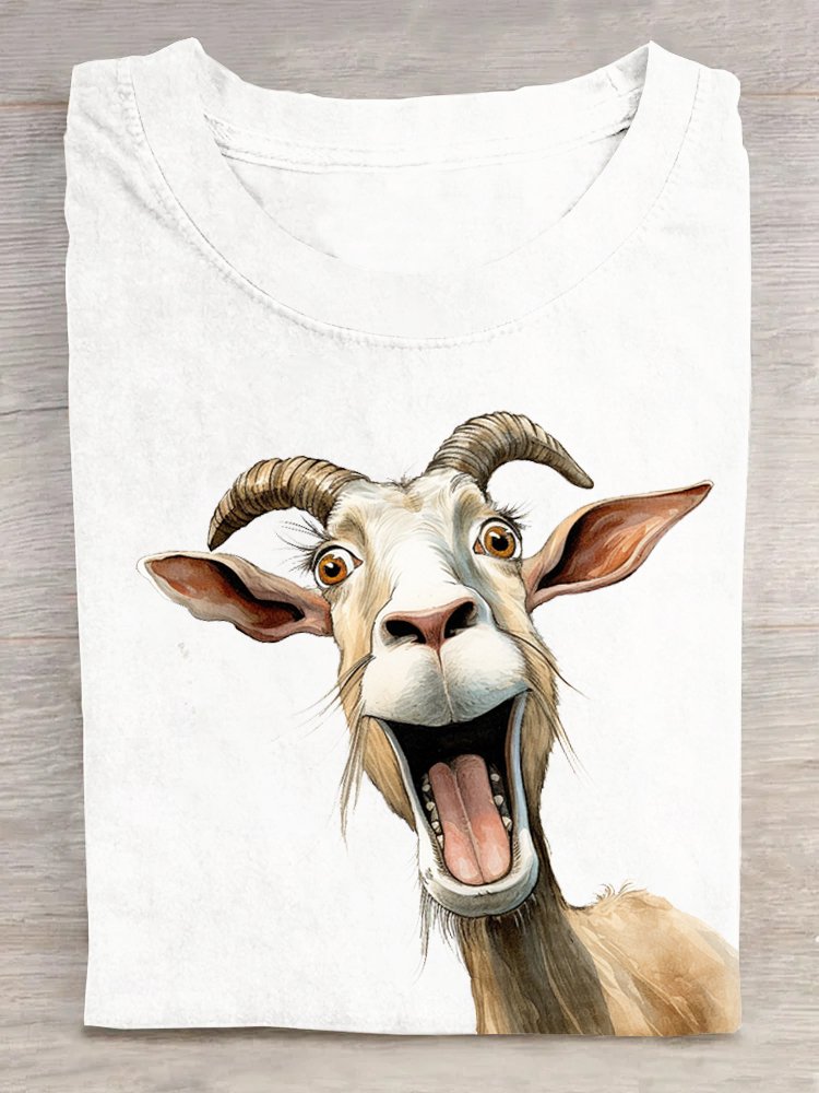 T-shirts Femmes Décontracté Imprimé d'Animal Été Quotidien Manches Courtes Régulier Régulier Élasticité moyenne Oui