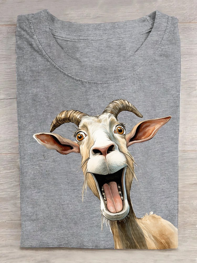 T-shirts Femmes Décontracté Imprimé d'Animal Été Quotidien Manches Courtes Régulier Régulier Élasticité moyenne Oui