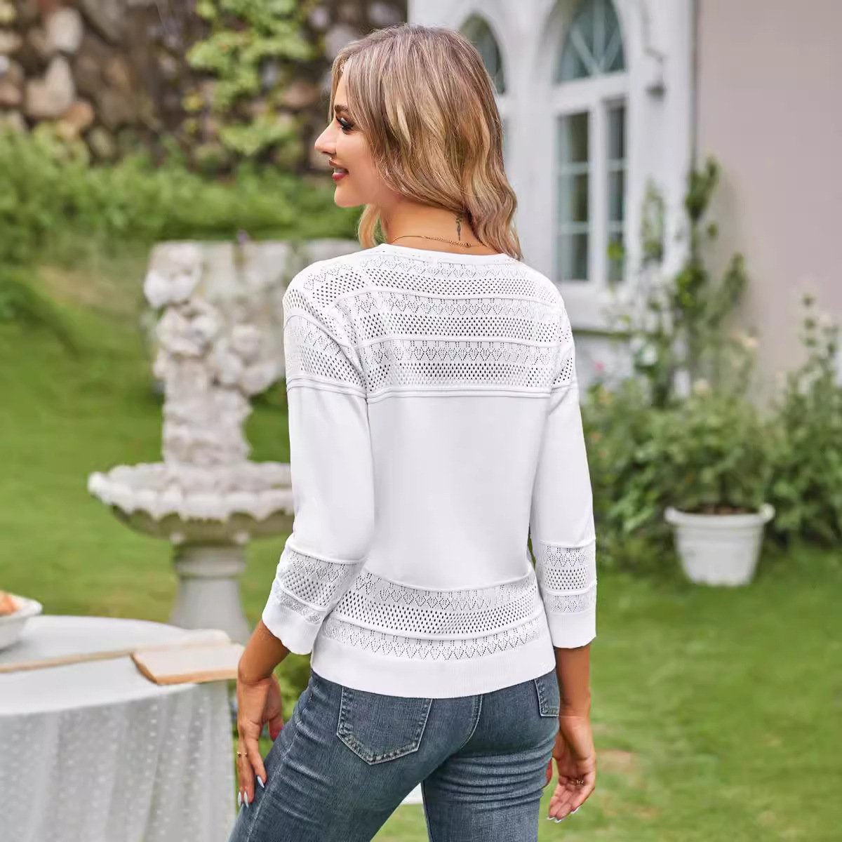 Cardigans Décontracté Plain Printemps / Automne Polyester Coupe Régulière Manches Longues Cache-cœur Régulier Élasticité moyenne pour Femmes