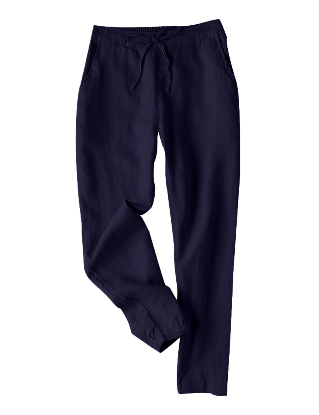 Pantalons Femmes Décontracté Plain Printemps / Automne Polyester Aucune élasticité Quotidien Long Droit Régulier