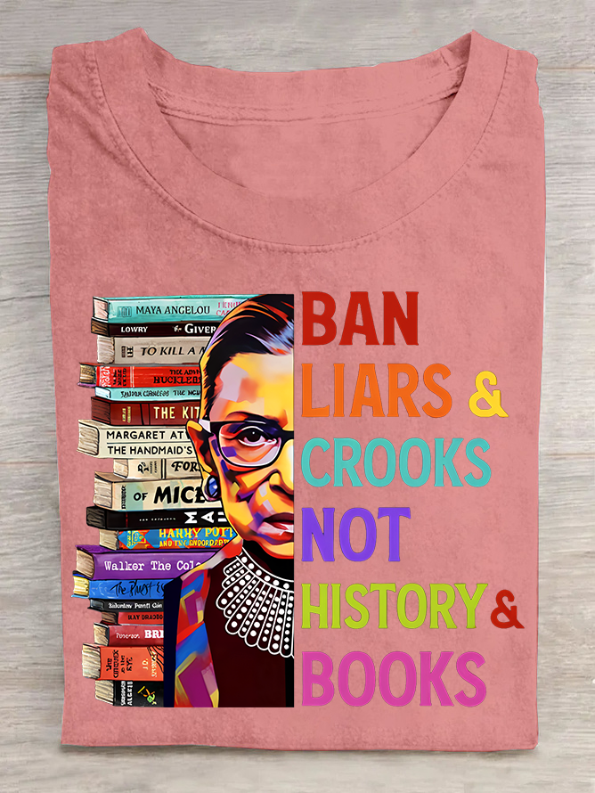 T-shirts Décontracté Été Lettres de texte Polyester Léger Quotidien Ample Col Rond Régulier pour Femmes