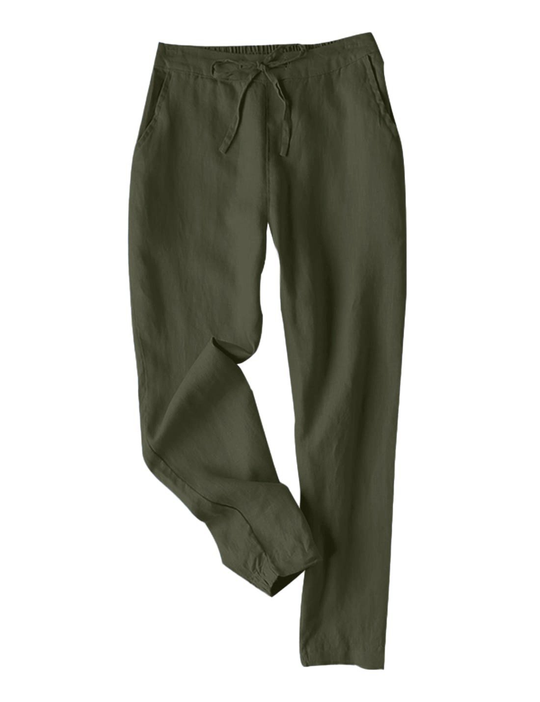 Pantalons Femmes Décontracté Plain Printemps / Automne Polyester Aucune élasticité Quotidien Long Droit Régulier