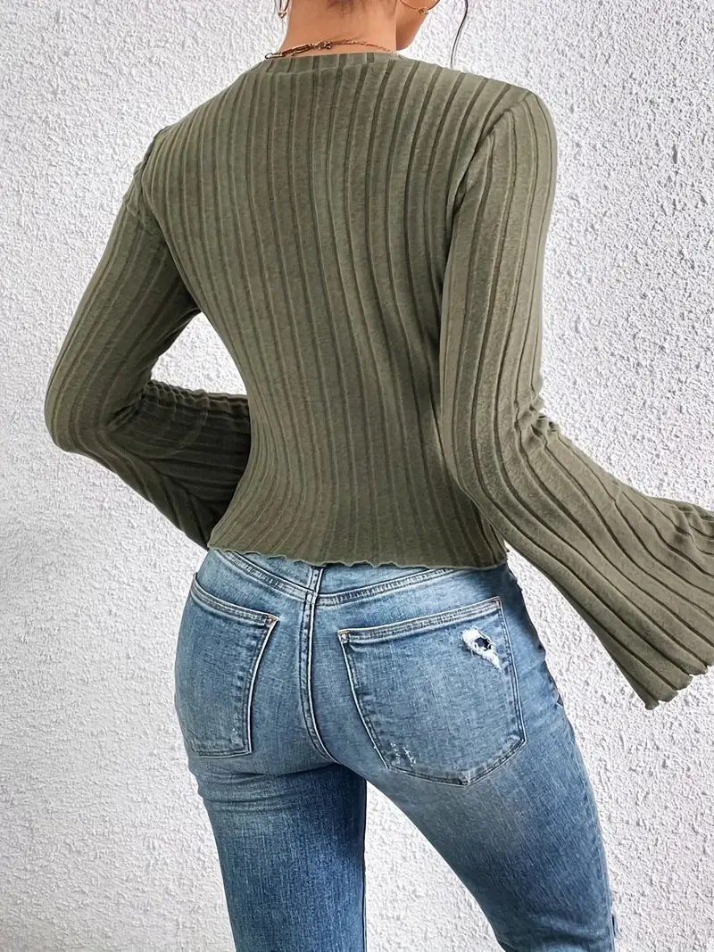 Chemisiers1 Décontracté Plain Printemps / Automne Polyester Naturel à Haute Élasticité Régulier Droit Régulier pour Femmes