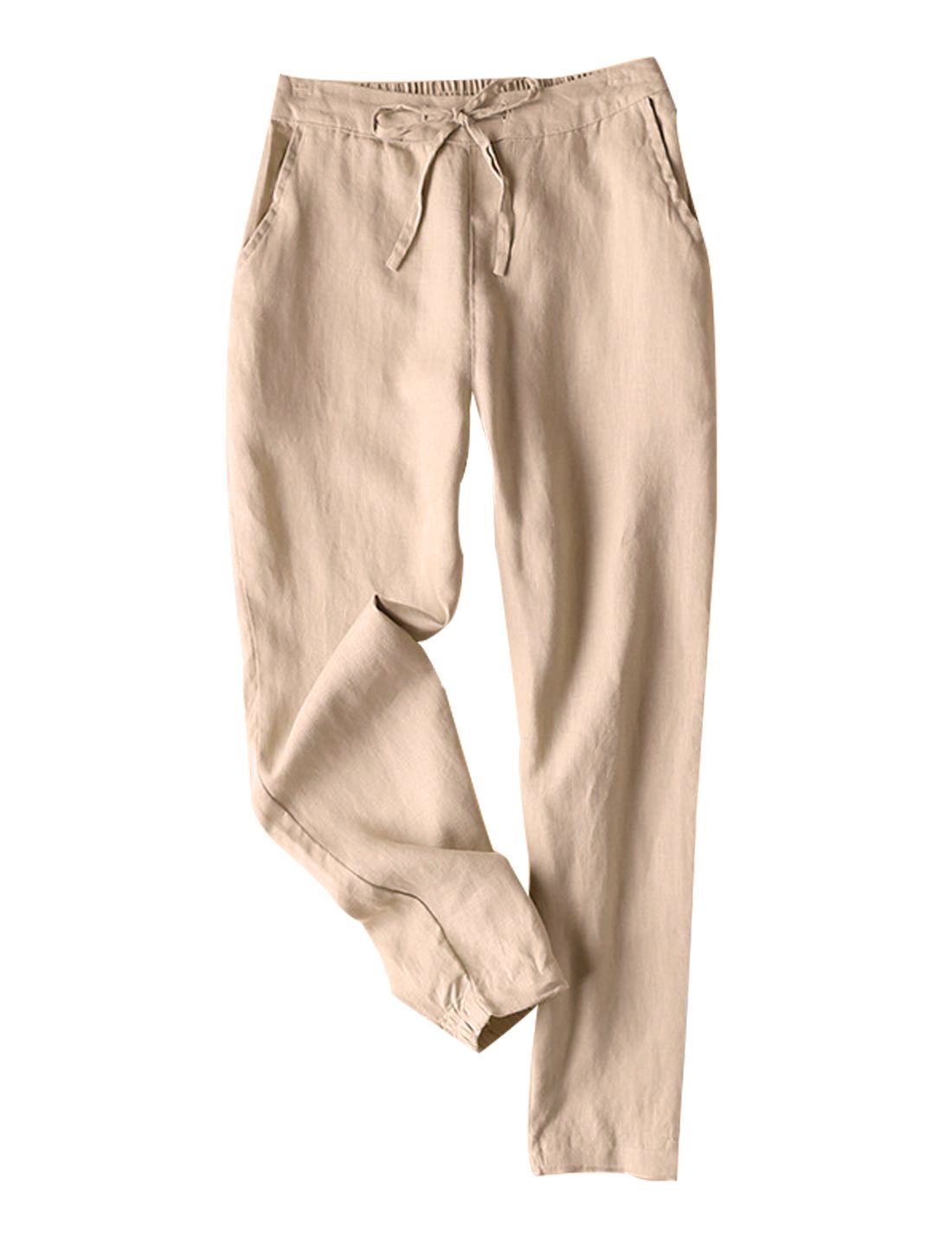Pantalons Femmes Décontracté Plain Printemps / Automne Polyester Aucune élasticité Quotidien Long Droit Régulier