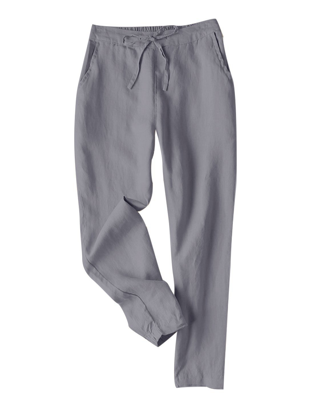 Pantalons Femmes Décontracté Plain Printemps / Automne Polyester Aucune élasticité Quotidien Long Droit Régulier