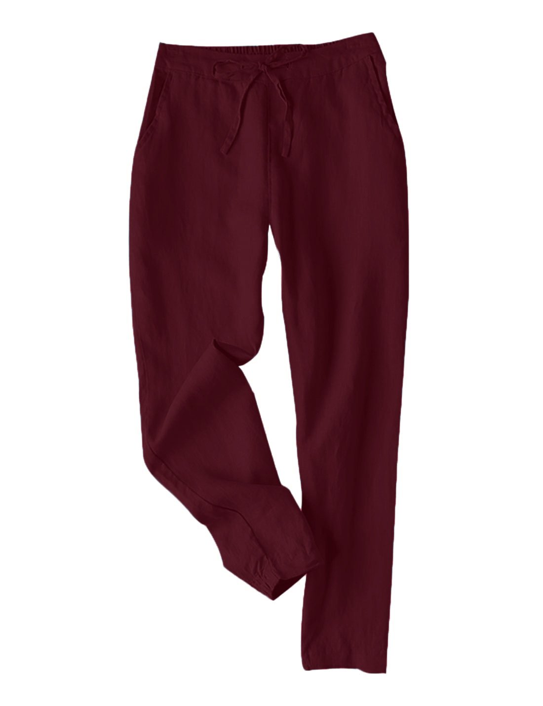 Pantalons Femmes Décontracté Plain Printemps / Automne Polyester Aucune élasticité Quotidien Long Droit Régulier