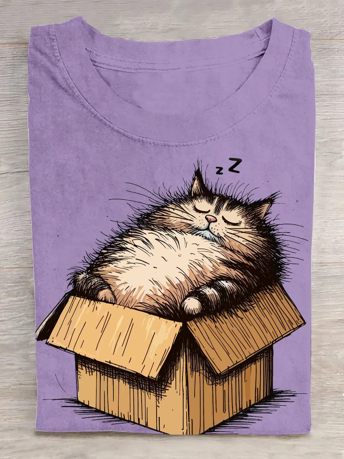 T-shirts Femmes Décontracté Été Chat Manches Courtes Col Rond Droit Régulier Élasticité moyenne Oui