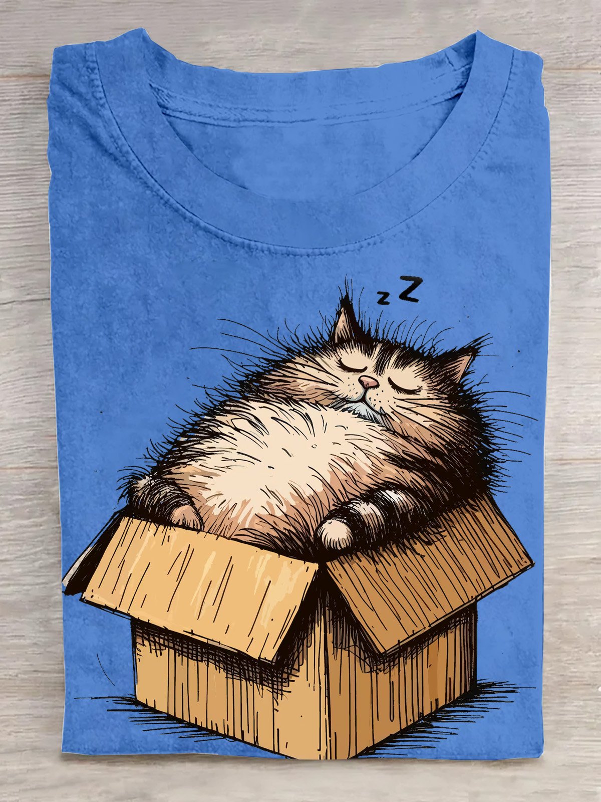 T-shirts Femmes Décontracté Été Chat Manches Courtes Col Rond Droit Régulier Élasticité moyenne Oui