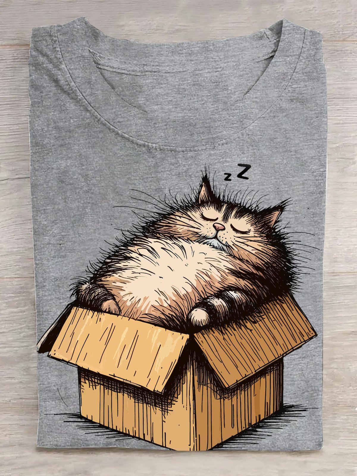 T-shirts Femmes Décontracté Été Chat Manches Courtes Col Rond Droit Régulier Élasticité moyenne Oui