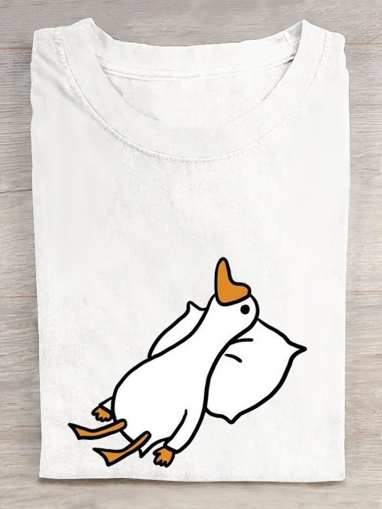 T-shirts Décontracté Imprimé d'Animal Été Quotidien Manches Courtes Régulier Droit Élasticité moyenne Oui pour Femmes