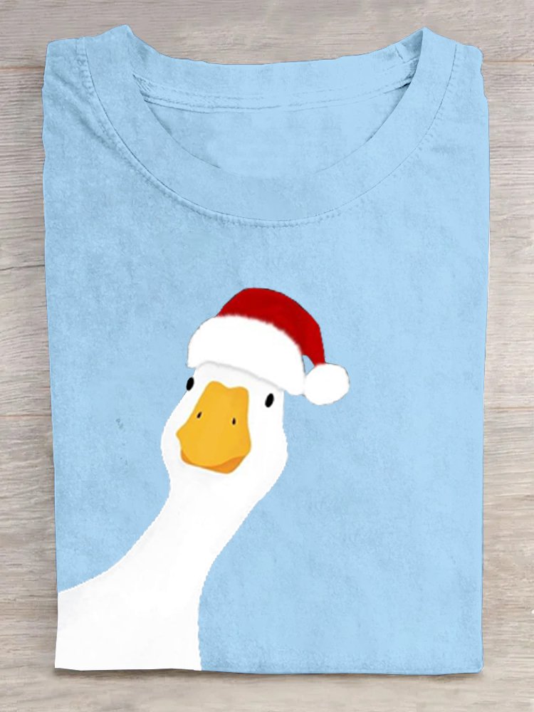 T-shirts Décontracté Imprimé d'Animal Été Quotidien Ample Manches Courtes Col Rond Régulier Élasticité moyenne pour Femmes