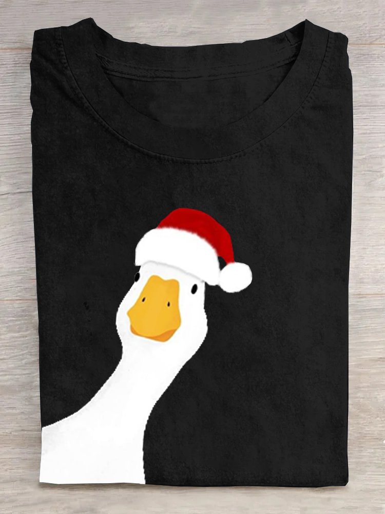 T-shirts Décontracté Imprimé d'Animal Été Quotidien Ample Manches Courtes Col Rond Régulier Élasticité moyenne pour Femmes
