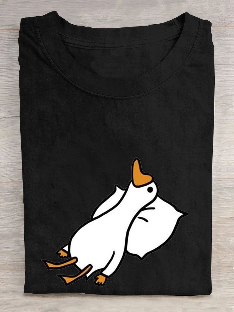 T-shirts Décontracté Imprimé d'Animal Été Quotidien Manches Courtes Régulier Droit Élasticité moyenne Oui pour Femmes