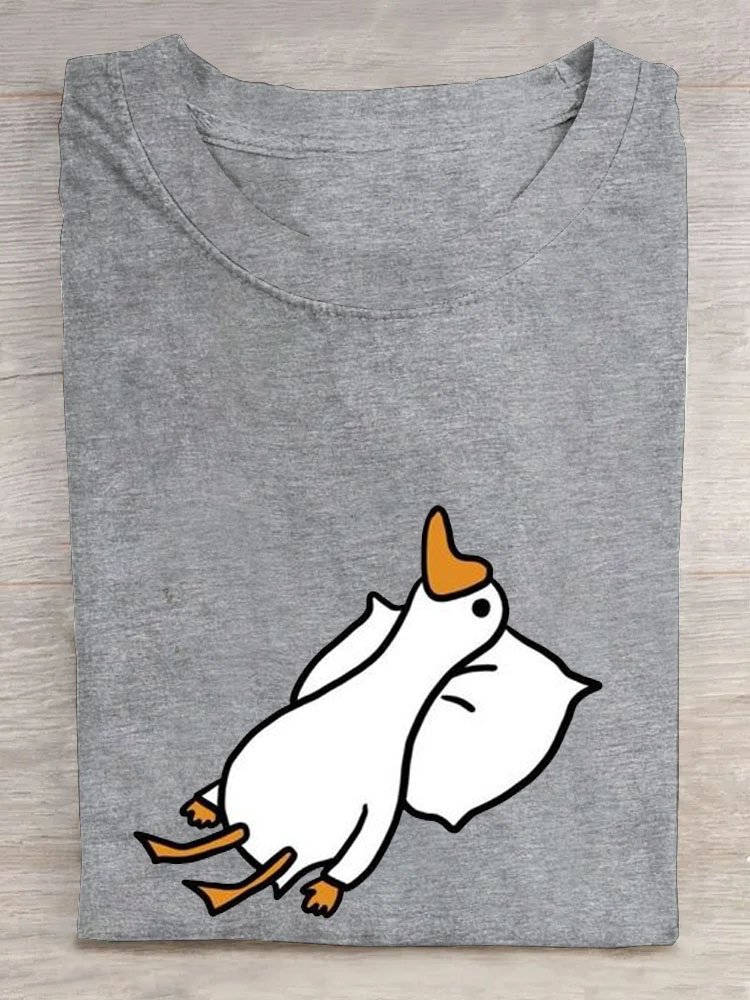 T-shirts Décontracté Imprimé d'Animal Été Quotidien Manches Courtes Régulier Droit Élasticité moyenne Oui pour Femmes