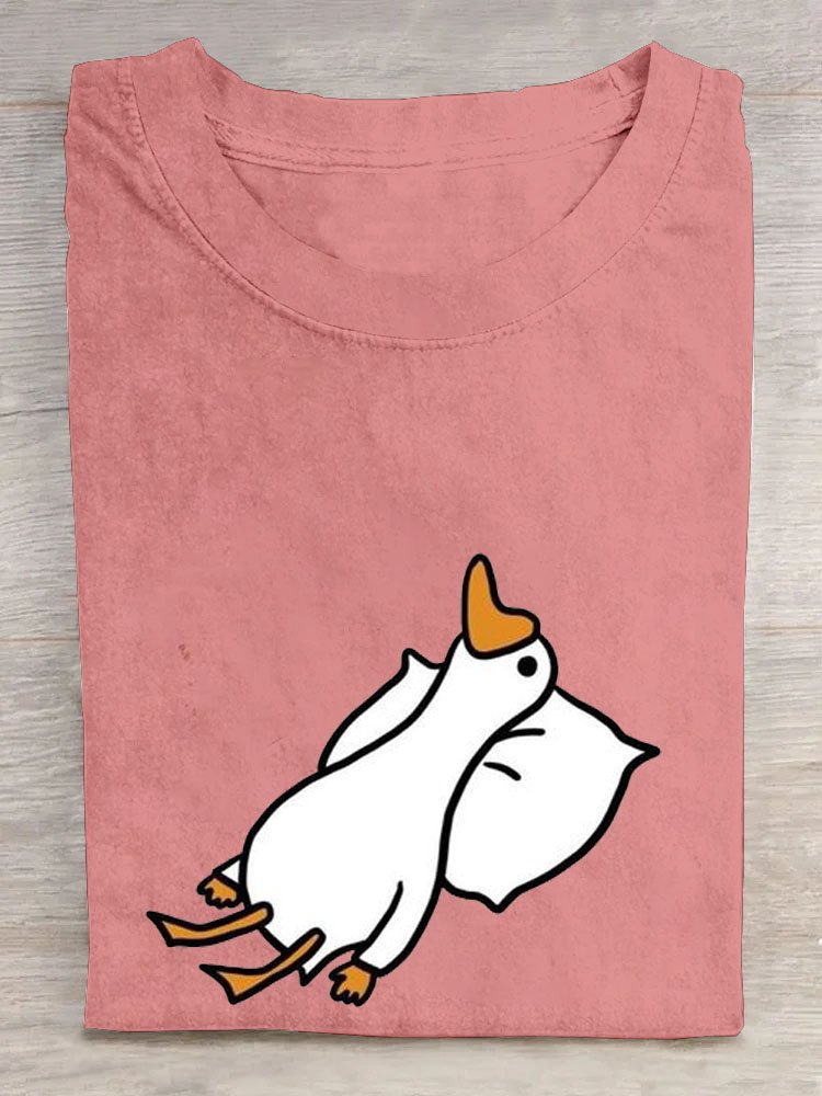 T-shirts Décontracté Imprimé d'Animal Été Quotidien Manches Courtes Régulier Droit Élasticité moyenne Oui pour Femmes