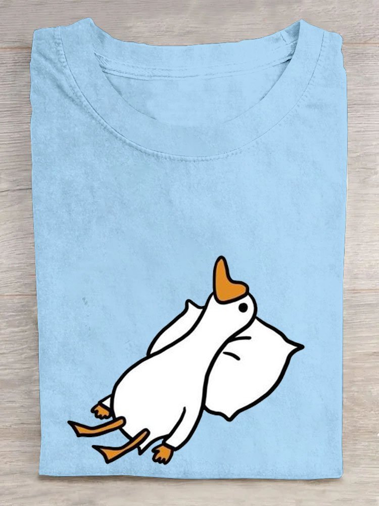 T-shirts Décontracté Imprimé d'Animal Été Quotidien Manches Courtes Régulier Droit Élasticité moyenne Oui pour Femmes