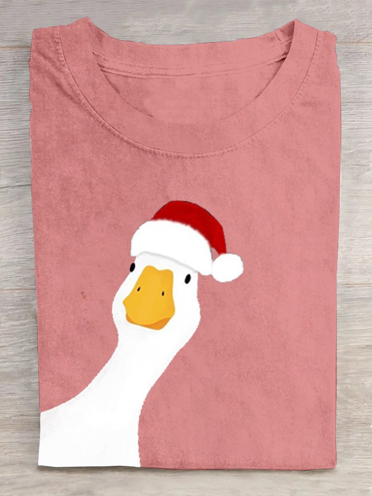 T-shirts Décontracté Imprimé d'Animal Été Quotidien Ample Manches Courtes Col Rond Régulier Élasticité moyenne pour Femmes