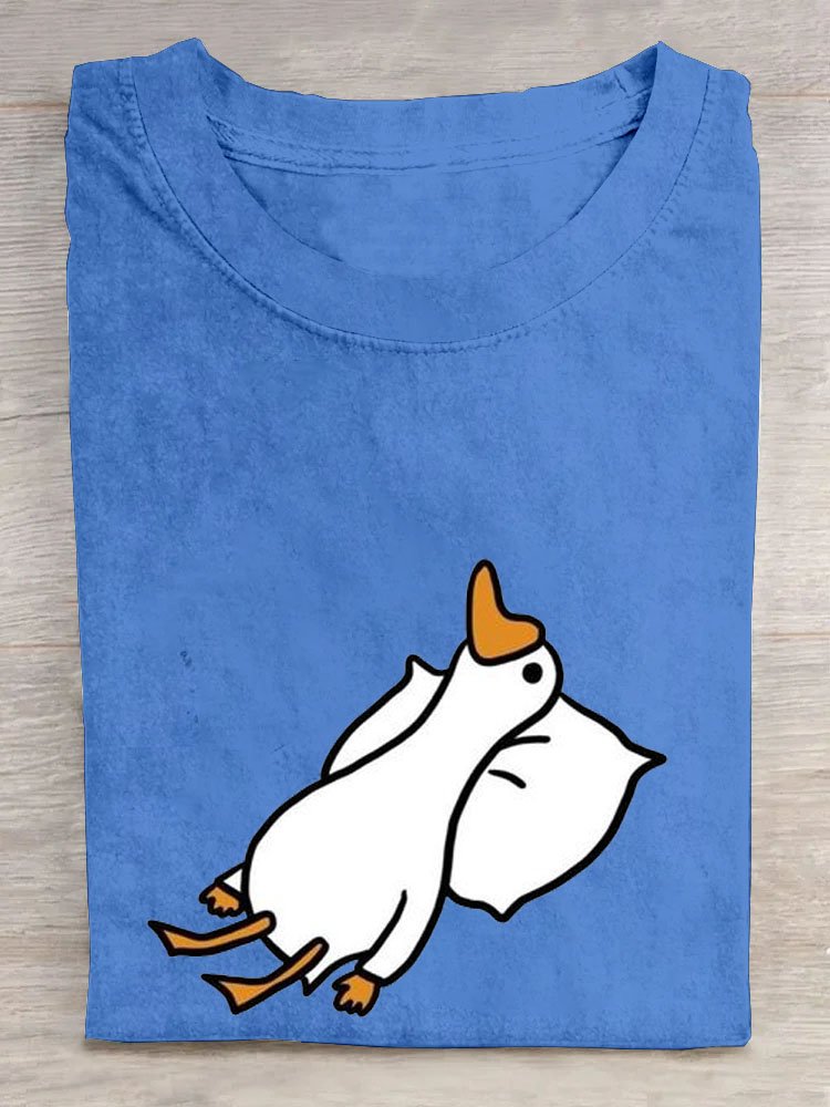 T-shirts Décontracté Imprimé d'Animal Été Quotidien Manches Courtes Régulier Droit Élasticité moyenne Oui pour Femmes