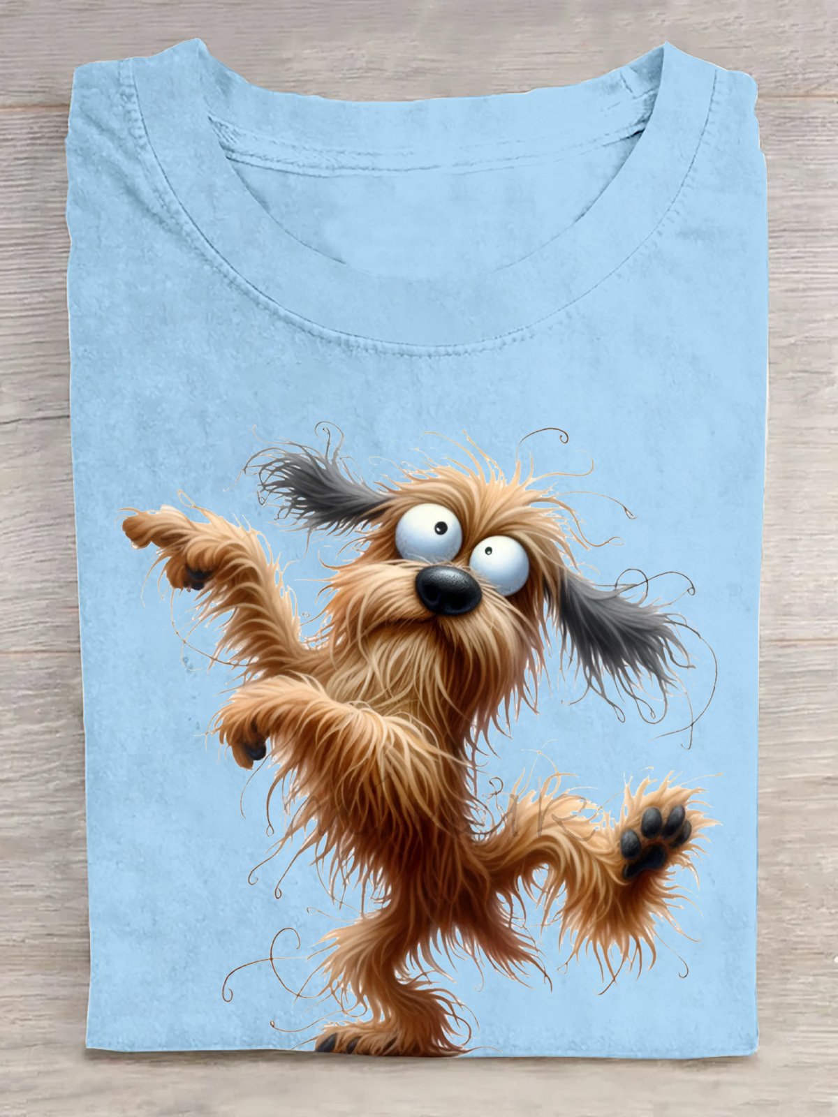 T-shirts Femmes Décontracté Été Chien Coton Quotidien Manches Courtes Régulier Élasticité moyenne Oui
