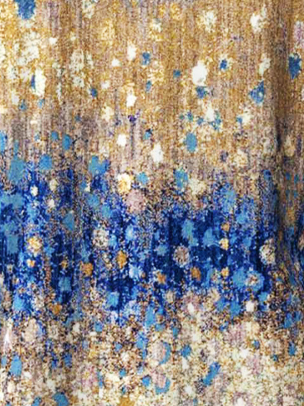 T-shirts Rétro Abstrait Printemps / Automne Imprimé Quotidien Ample Jersey Régulier Régulier pour Femmes