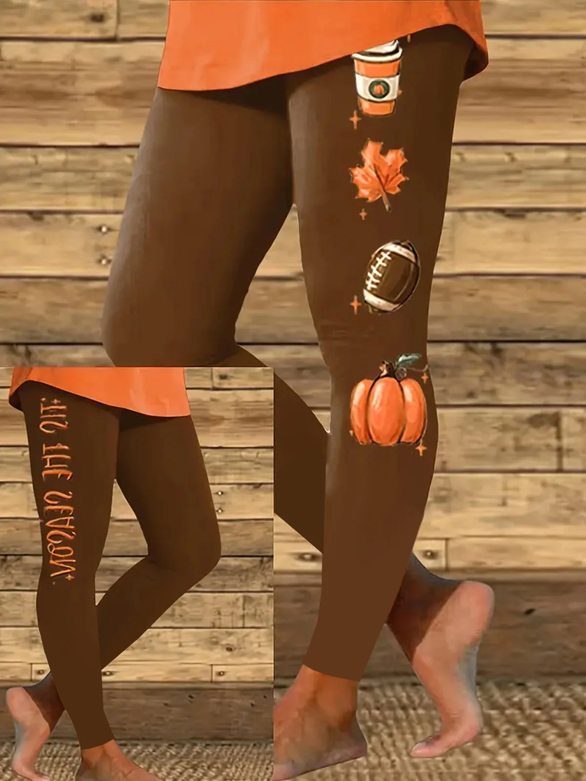Pantalons De Yoga Décontracté Toutes Les Saisons Toussaint Quotidien Serré Toussaint Pantalon coupe slim Long Droit pour Femmes