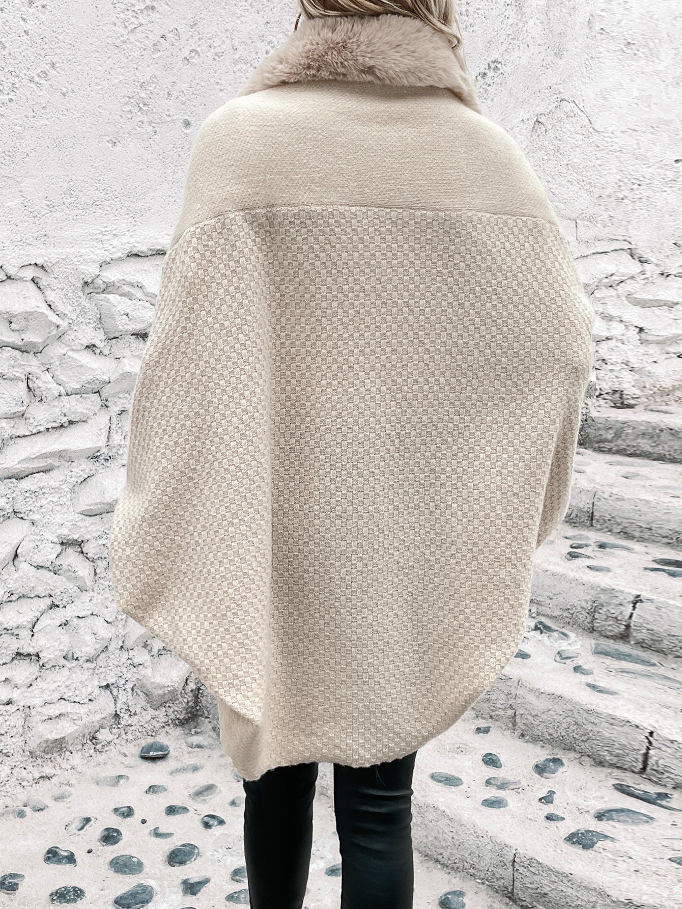 Cardigans Décontracté Ethnique Hiver Quotidien Coupe Régulière Manches Longues Laine/Tricot Épaissi Élasticité moyenne pour Femmes