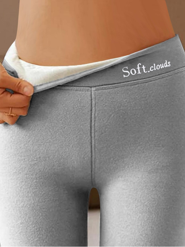 Pantalons De Yoga Femmes Décontracté Plain Hiver Polyester Naturel à Haute Élasticité Faire la navette Pantalon coupe slim Long