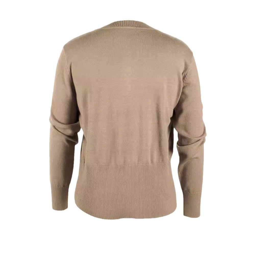 Pulls Décontracté Plain Printemps / Automne Quotidien Manches Longues Fil/fil de laine Régulier Droit Régulier pour Femmes