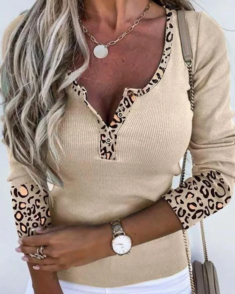 Chemisiers1 Femmes Décontracté Plain Printemps / Automne Micro-élasticité Ample Jersey Manches Longues Régulier Droit