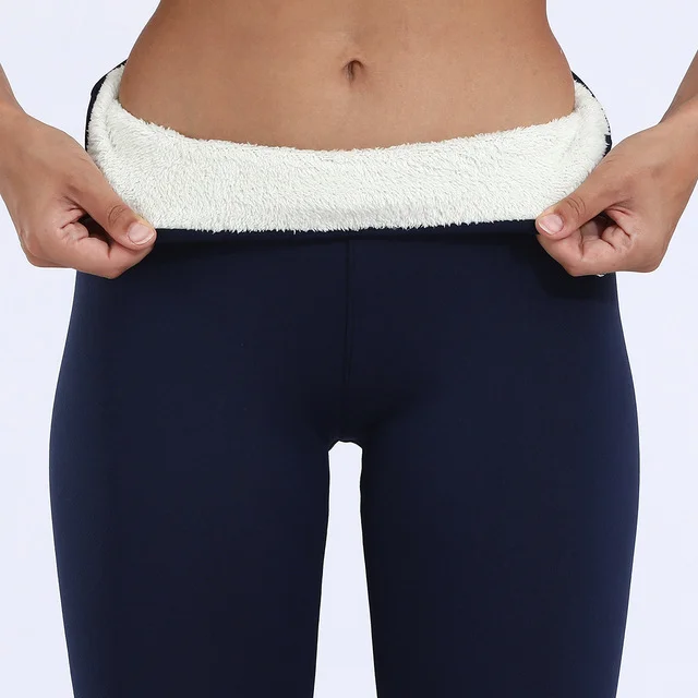 Pantalons De Yoga Décontracté Plain Hiver Polyester Quotidien Serré Taille Moyenne Legging Droit pour Femmes