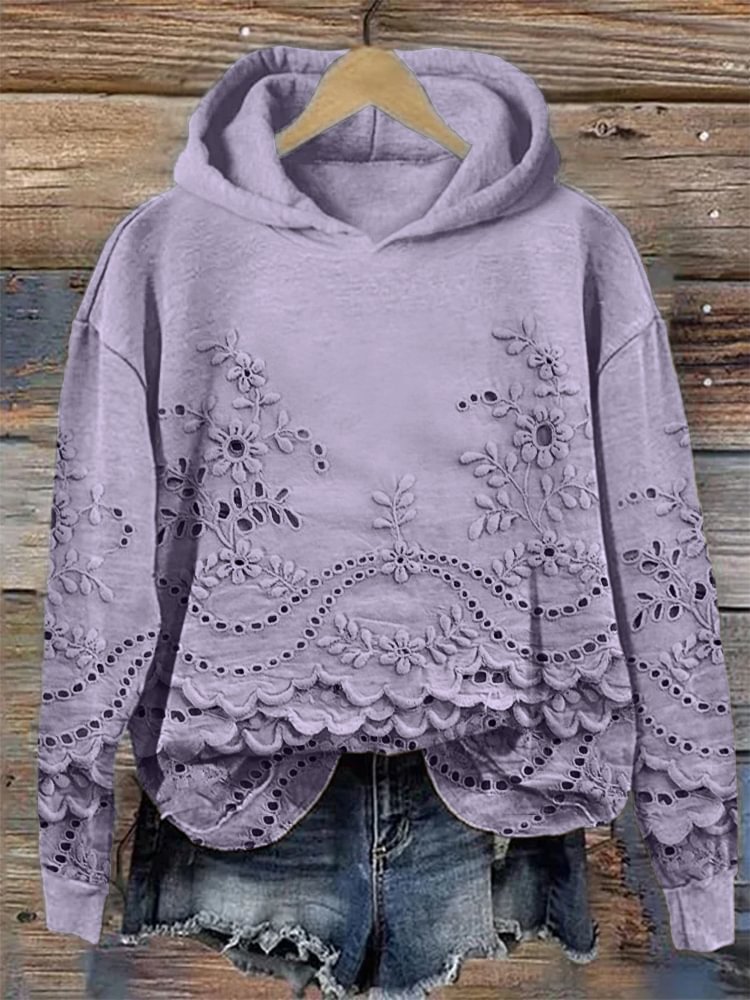 Sweat-shirts Décontracté Printemps / Automne impression en 3D Polyester Sweat-shirt à Capuche Micro-élasticité Régulier Droit Régulier pour Femmes