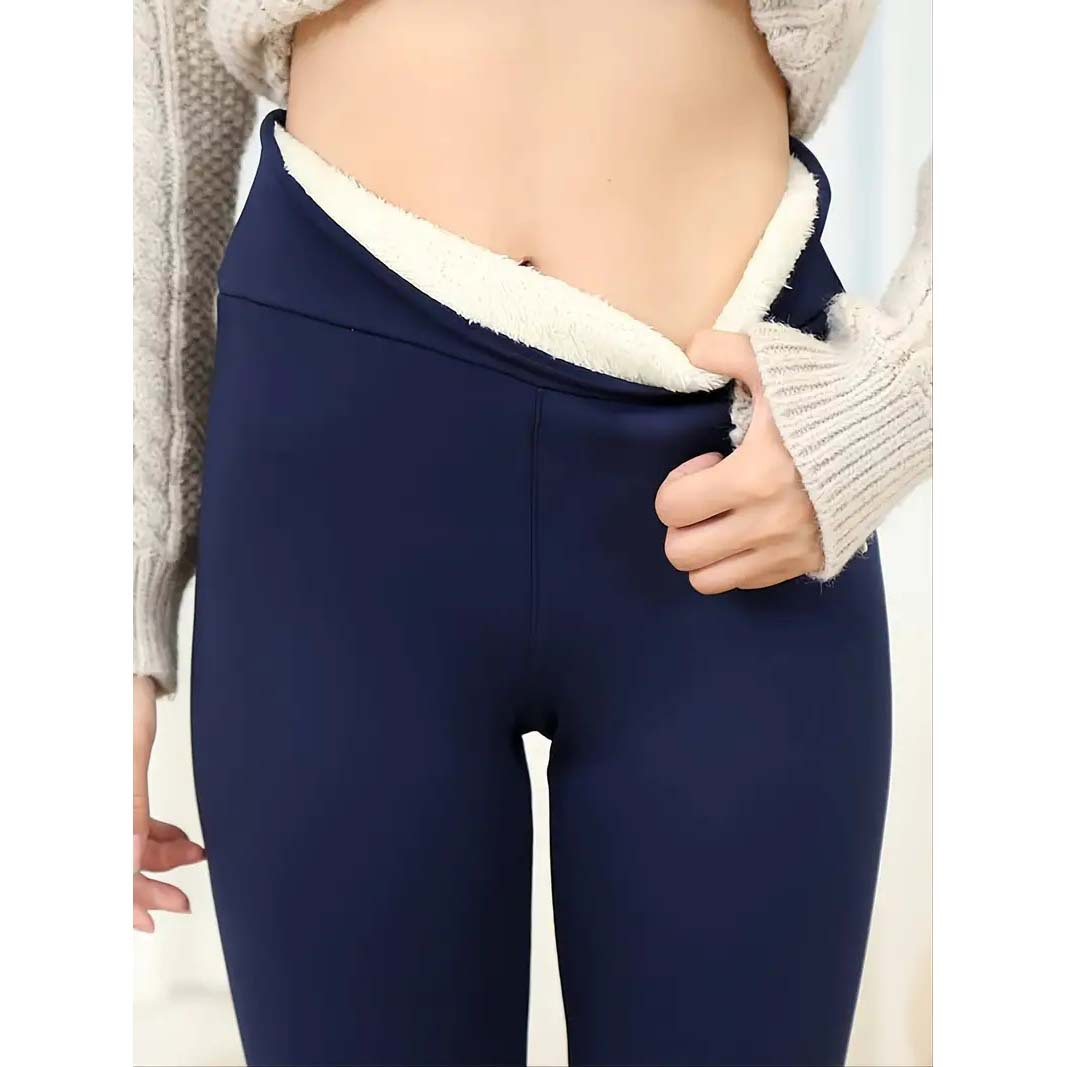 Pantalons de Survêtement & joggeurs Décontracté Plain Hiver Quotidien Serré Taille Moyenne Pantalon à la cheville Épaissi Pantalons de Yoga pour Femmes