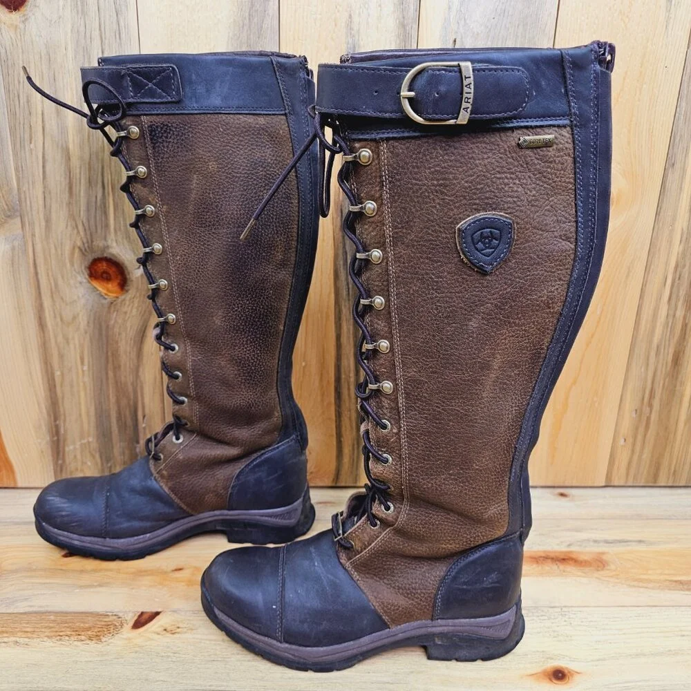 Bottes d'Extérieur Femmes Ethnique Plain Automne Zip Imperméable Vacances Bottes de Combat Cuir Talon de Bloc