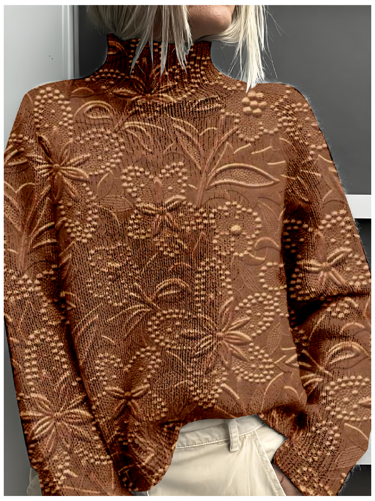 Sweat-shirts Décontracté Printemps / Automne impression en 3D Polyester Poids lourd Micro-élasticité Quotidien Ample Régulier pour Femmes