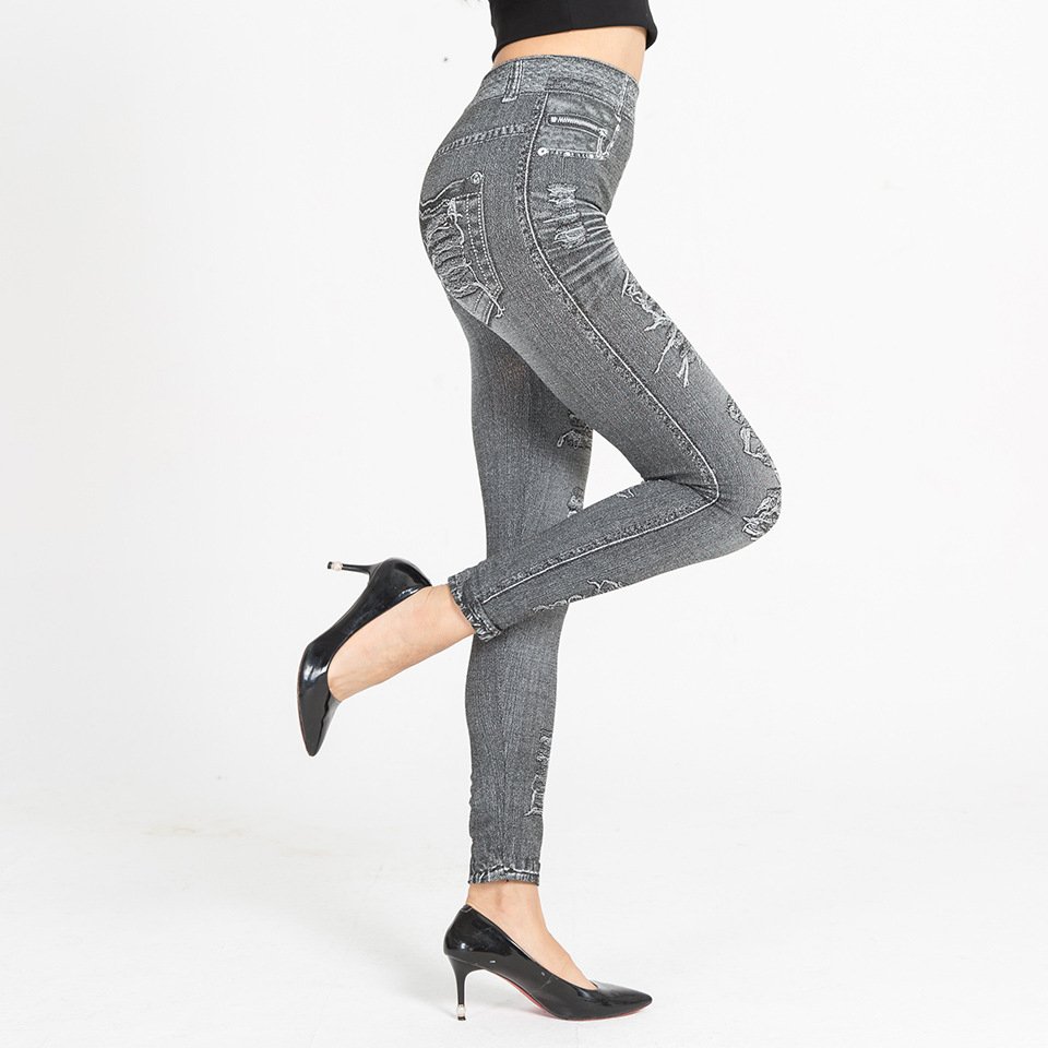 Pantalons De Yoga Décontracté Plain Toutes Les Saisons à Haute Élasticité Faire la navette Taille Moyenne Pantalon à la cheville Régulier Pantalon cigarette pour Femmes
