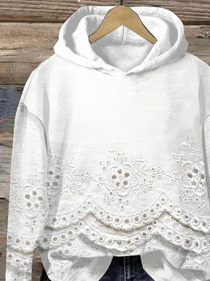 Sweat-shirts Décontracté Printemps / Automne Turquie Polyester Sweat-shirt à Capuche Micro-élasticité Manches Longues Droit Régulier pour Femmes