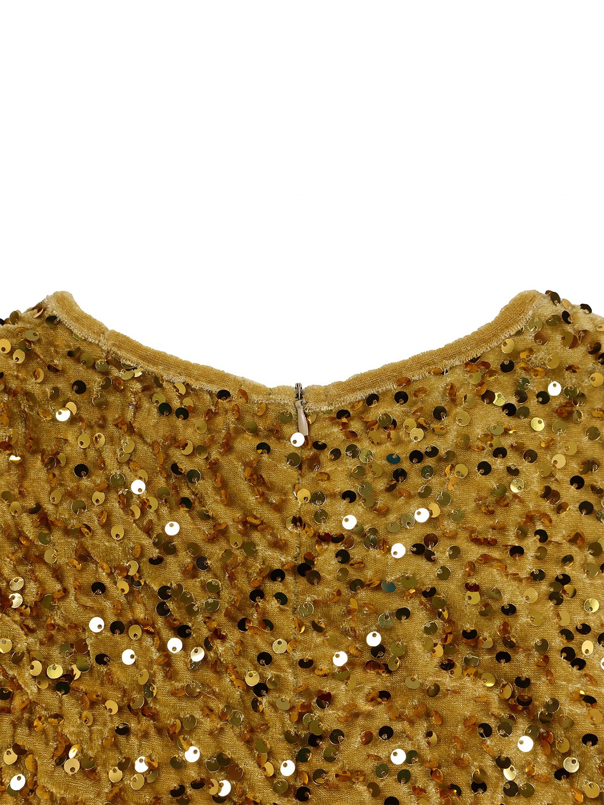 Femmes Géométrique Champagne Col Rond Confortable Robe Maxi Élégant