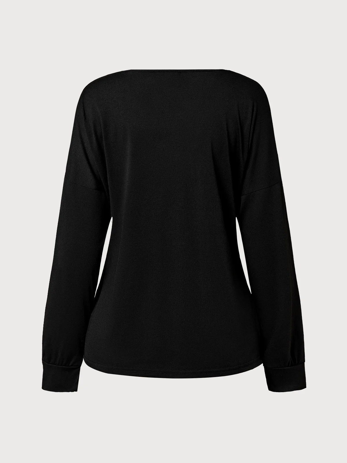 Chemisiers1 Femmes Rétro Plain Printemps / Automne Polyester Ample Meilleure vente Régulier Droit Régulier