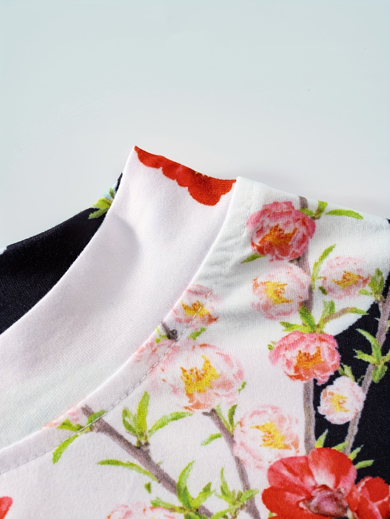 Deux Pièces Ensembles Décontracté Floral Printemps / Automne Aucune élasticité Quotidien Ample Jersey Top Avec Pantalons Régulier pour Femmes