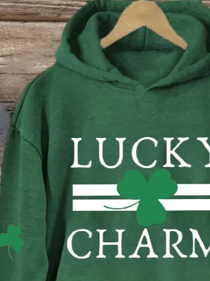 à Capuche Décontracté Printemps / Automne Lettres de texte Coton Micro-élasticité Quotidien Manches Longues Droit Régulier pour Femmes