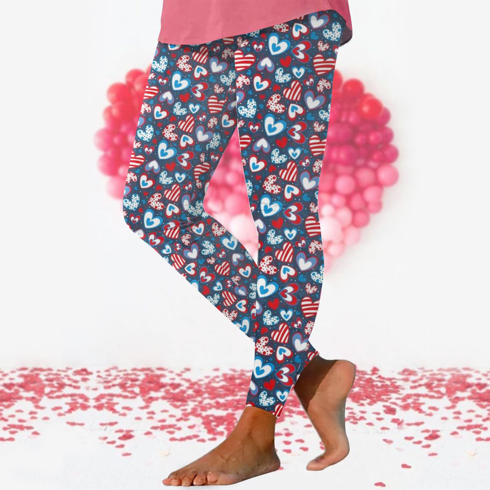 Pantalons De Yoga Femmes Géométrique Décontracté Toutes Les Saisons Polyester Naturel Serré Long Legging Élasticité moyenne