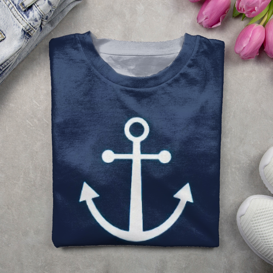 T-shirts Rayé Décontracté Printemps / Automne Imprimé Quotidien Jersey Manches Longues Col Rond Régulier pour Femmes