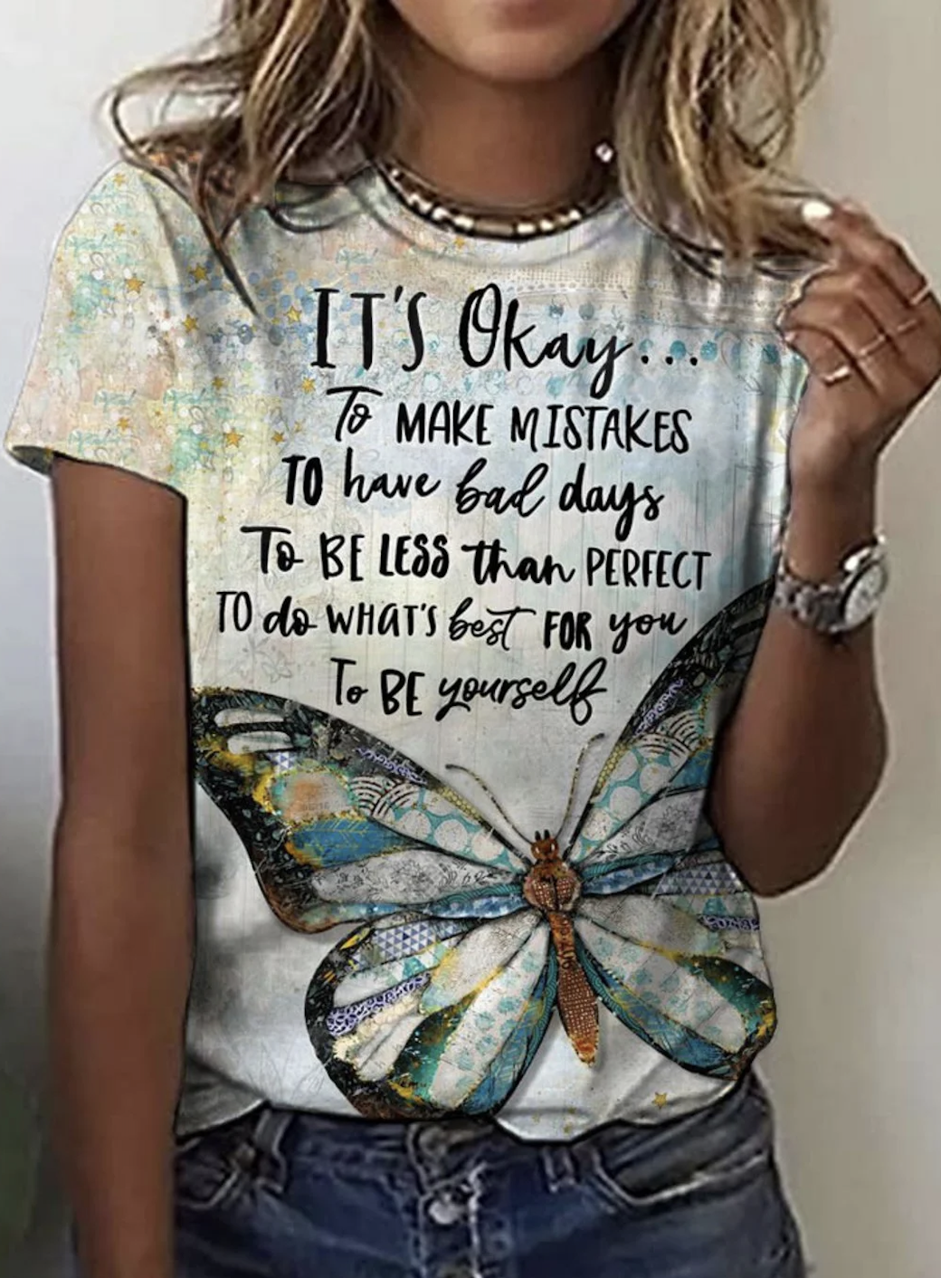 T-shirts Décontracté Imprimé d'Animal Été Quotidien Coupe Régulière Manches Courtes Écourté Trapèze Régulier pour Femmes