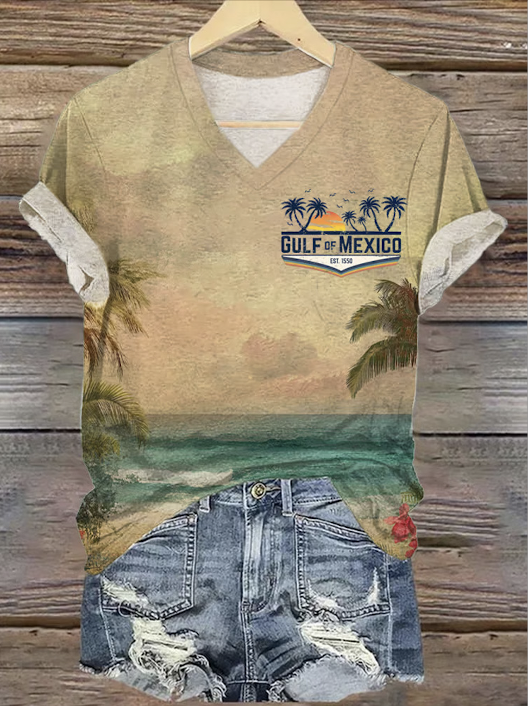 T-shirts Femmes Décontracté Floral Été Coton Micro-élasticité Quotidien Coupe Régulière Régulier Trapèze