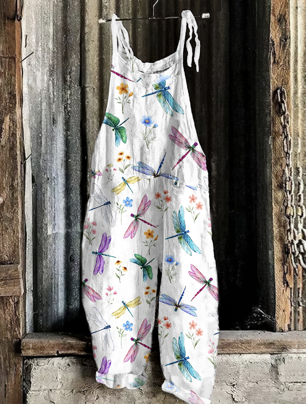 Combinaisons Décontracté Floral Été à Bretelles Micro-élasticité Long Camisole Trapèze Régulier pour Femmes
