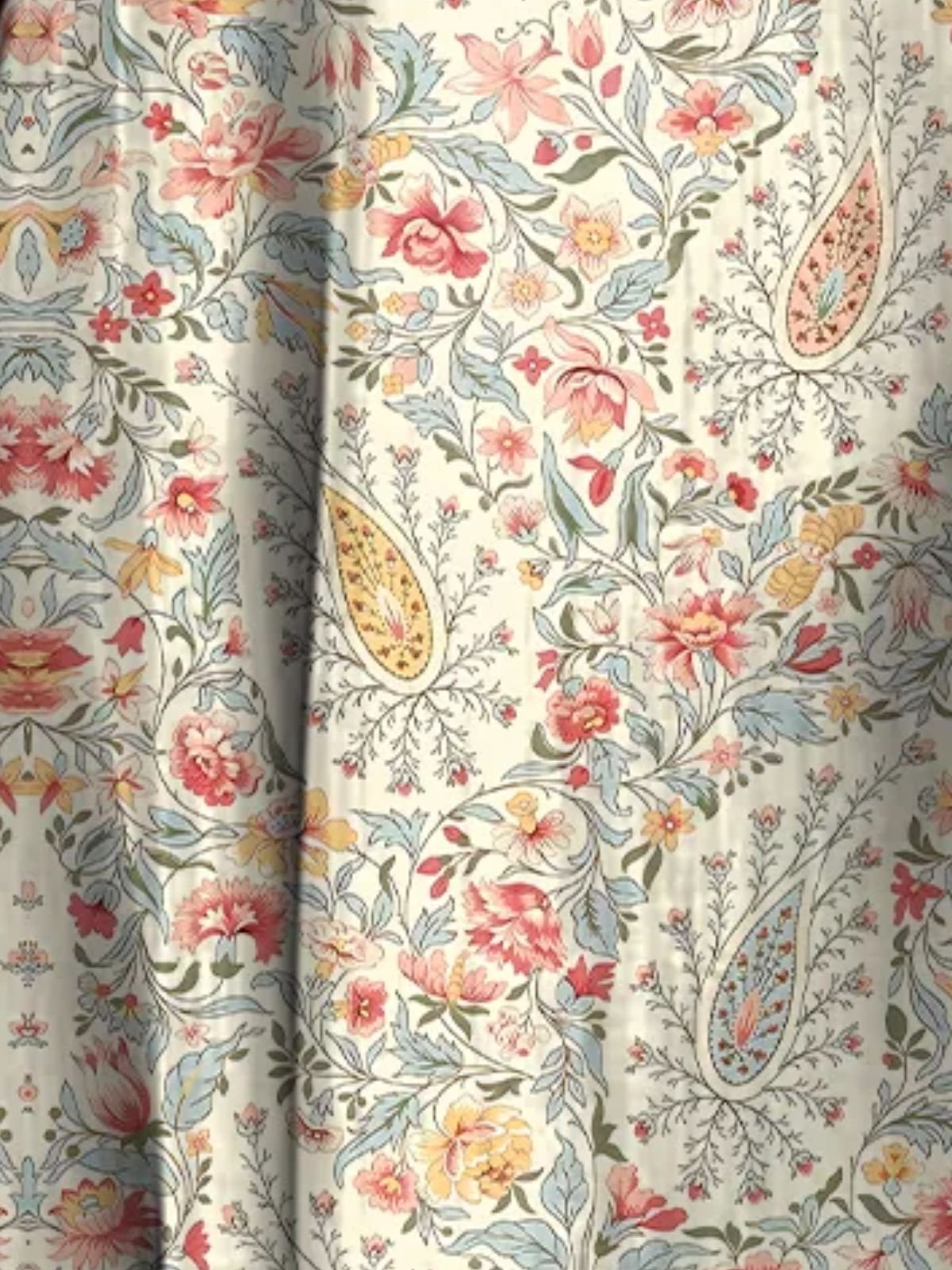 Femmes Floral Comme Image Col Rond Confortable Robe Mi-Longue Décontracté