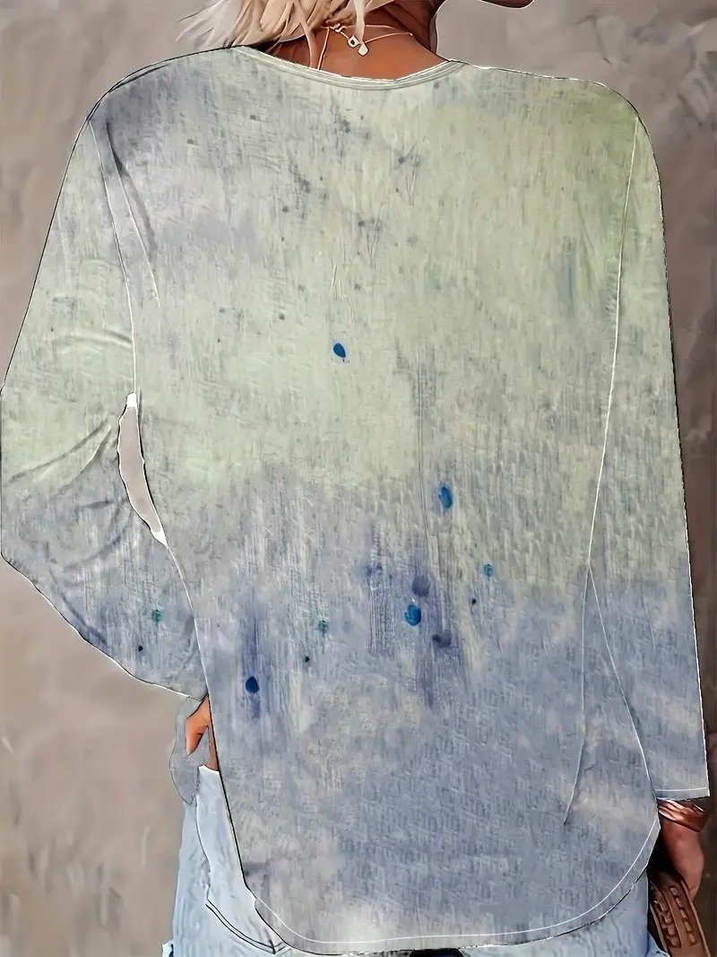 Blouses Femmes Décontracté Été Libellule Polyester Aucune élasticité Ample Demi Manche Régulier Régulier