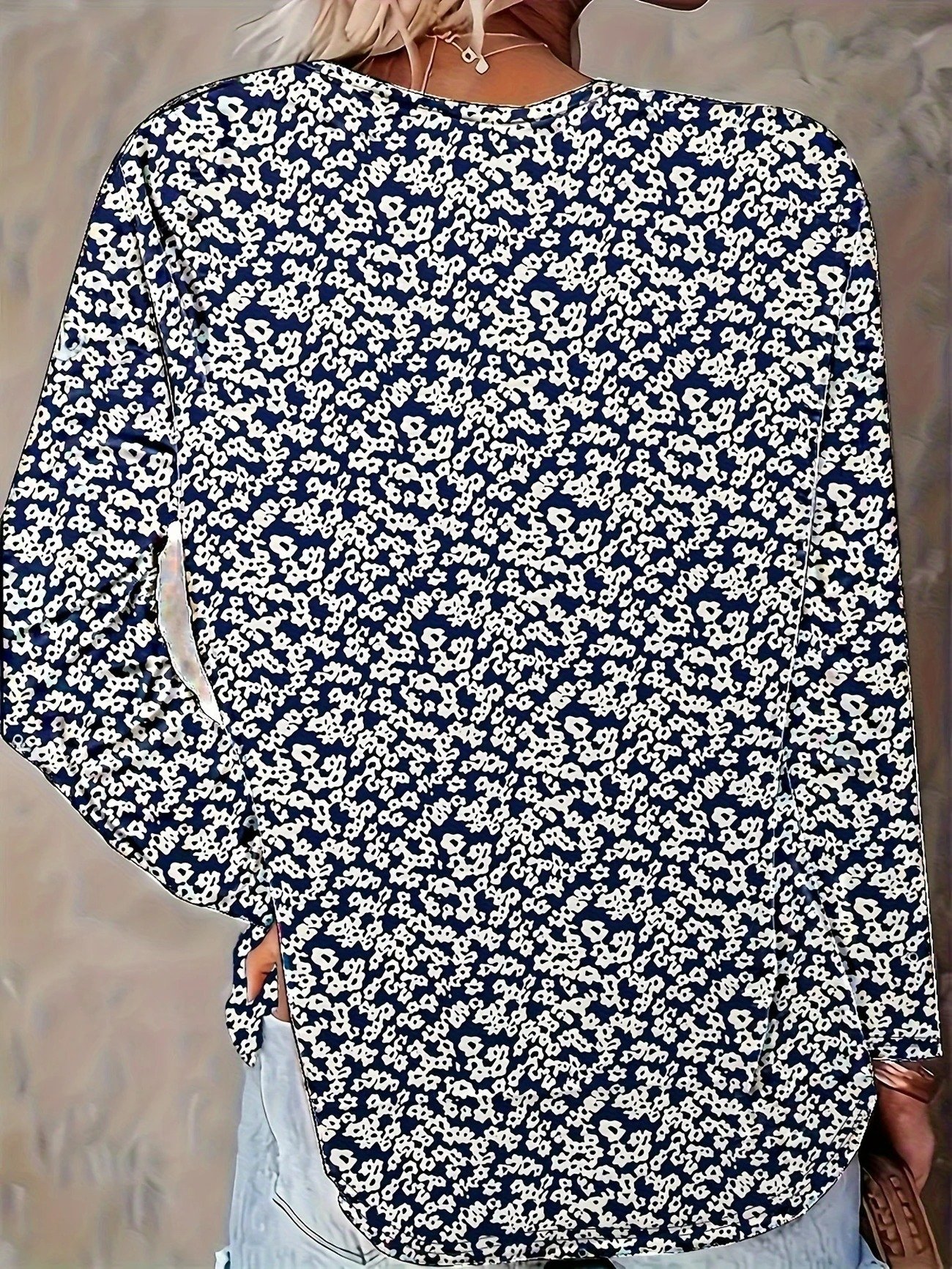 Blouses Femmes Élégant Floral Été Aucune élasticité Quotidien Demi Manche Col Châle Droit Régulier