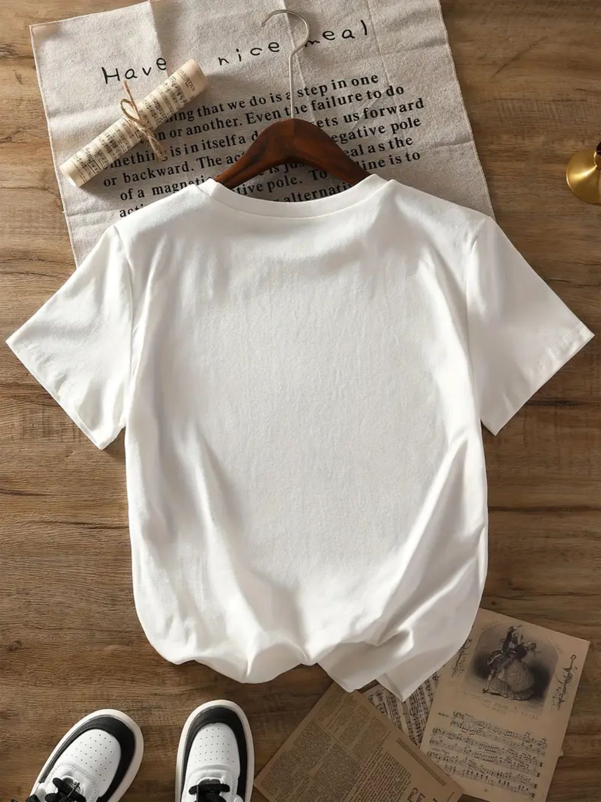 T-shirts Décontracté Imprimé d'Animal Été Micro-élasticité Quotidien Manches Courtes Régulier Trapèze Régulier pour Femmes